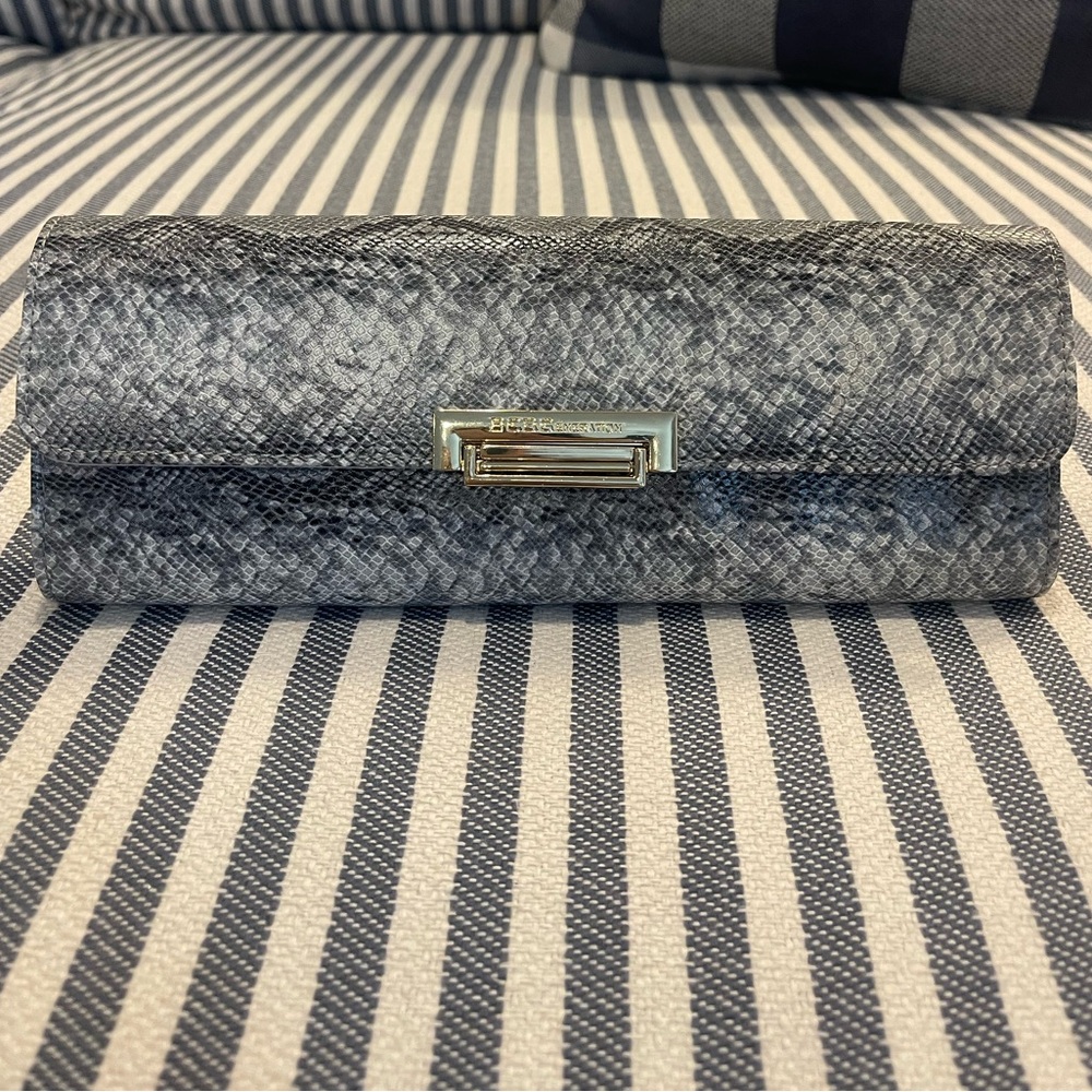 BCBGeneration Silver Clutch